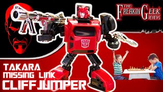 WHO AUTHORIZED THIS? | Takara MISSING LINK CLIFFJUMPER: EmGo's Transformers Reviews N' Stuff