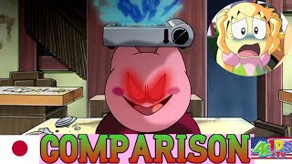 Evil Kirby Destroys The Restaurant & Dedede's Car | Kirby: Right Back At Ya! Comparison (JAP VS ENG)