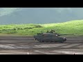 富士総合火力演習（2012） １０式戦車スラローム射撃