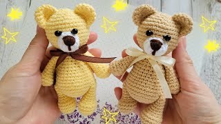 🐻МЕДВЕЖОНОК ВЯЗАНЫЙ КРЮЧКОМ 🐻crochet bear