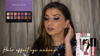 Halo Effect Eye Makeup Look | Norvina Palette by Anastasia Beverly Hills |  Gini Sachanandani