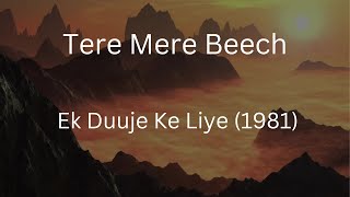Tere Mere Beech Mein | Ek Duuje Ke Liye, Lata Mangeshkar, S. P. Balasubrahmanyam, Laxmikant Pyarelal