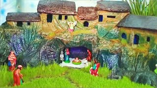 Christmas Crib | Christmas kudil | கிறிஸ்துமஸ் குடில் | Crib Decoration | Christmas Crib ideas