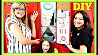 BACK TO SCHOOL DIY LOCKER DECOR! | SCHOOL HACKS!