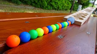 Marble Run ☆ HABA Wave Slope + Bench Groove Course Part 2