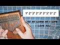 Beautiful in White by Westlife | Kalimba tabs