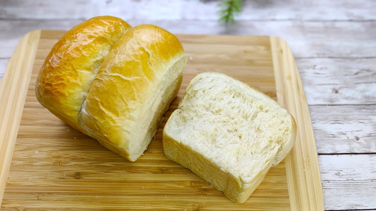 Japanese Hokkaido Milk Bread Recipe |ขนมปังนมฮอกไกโด - YouTube