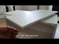 ikea eket large cabinet unboxing assembly quick u0026 easy ideas hacks u0026 tips of installing 🌞 jnc corner