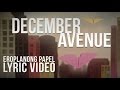 December Avenue - Eroplanong Papel Lyric Video (Official)