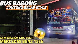 Bus Bagong Vs Harapan Jaya | Trip Bus Bagong Lontong Balap Style Bra an - Tulungagung