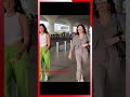 SANJAY KAPOOR WIFE MAHEEP KAPOOR👩‍🦰 AND DAUGHTER💚 SHANAYA KAPOOR SPOTTED AT AIRPORT