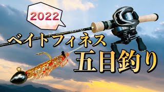 【ベイトフィネス】初釣り！トラウティーノＢ４１０２ＵＬで五目釣り【アジング】