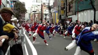 国士舞双　東京よさこい２０１０．１０．１０