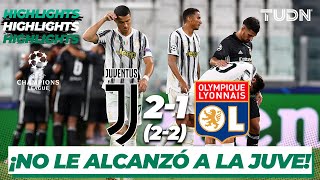 Highlights | Juventus 2-1 Lyon | Champions League 2020 - Octavos final | TUDN