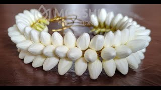 ARTIFICIAL MOGRA  | JASMINE GAJRA | MALLIPOO VENI | ARTIFICIAL JASMINE | MOGRA GAJRA #jasminegajra