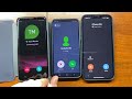 Samsung S9+ vs Samsung S22 vs Apple iPhone 13 PM TeleGuard vs Snapchat vs Zangi Apps Incoming Calls