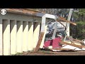 damage from deadly tornado in brunswick county north carolina