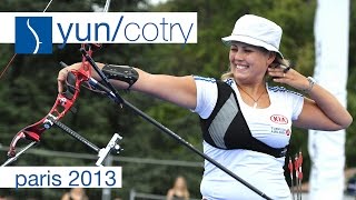 Yun Ok Hee v Cyrielle Cotry – recurve women's quarterfinal | Paris 2013 Archery World Cup Final