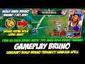 ITEM INI BIKIN BRUNO META + CARA MAIN BRUNO TERBARU❗BUILD BRUNO TERSAKIT❗GAMEPLAY BRUNO TOP GLOBAL