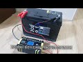 배터리 충전 방법 폭서 foxsur 파워뱅크 딥싸이클배터리 납산배터리 battery charging method