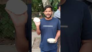 Idli Eating Challenge | 1 Thatte Idly 10 Rupees😱|Bangalore Street Food on Auto #shorts #foodie #food