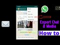 How to Export Whatsapp Chat & Media on Email 2024 [ Updated ]