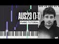 AUS23 (1:1) - Charles Leclerc - Piano Tutorial - Free Sheet Music