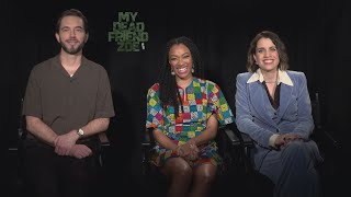 MY DEAD FRIEND ZOE Interview w/ Sonequa Martin-Green, Natalie Morales \u0026 Kyle Hausmann-Stokes