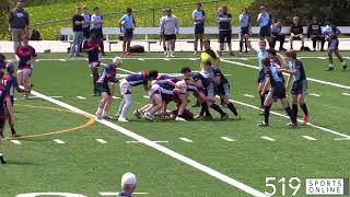 WCSSAA Junior Boys Rugby - Laurel Heights Hurricanes vs Waterloo Collegiate Vikings