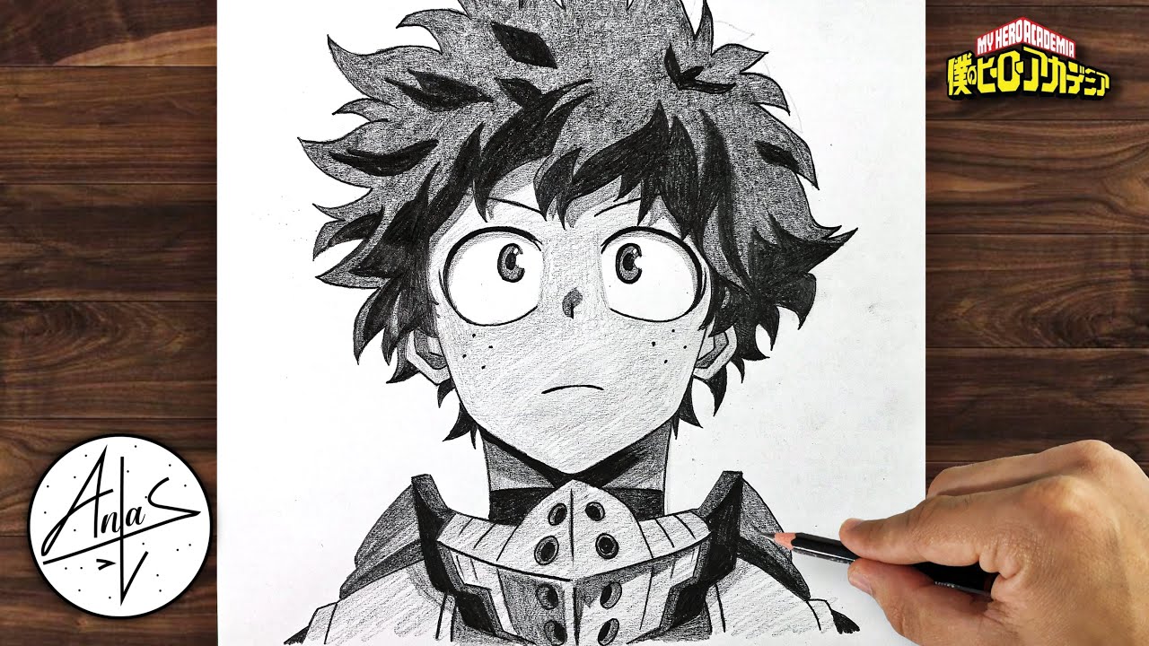 How To Draw IZUKU MIDORIYA | Drawing Tutorial (step By Step) - YouTube