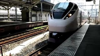 [FHD]JR東日本・上野東京ライン：東京駅、E657系/特急『ひたち号』入線シーン。