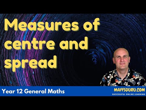 Measures Of Centre And Spread
