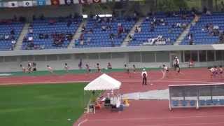 国体成年少年女子共通400mR予選2組愛知(臼田 市川 柴山 丹羽)45.73 Aichi Pref.1st