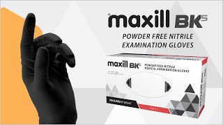 maxill BK5 Powder Free Nitrile Gloves