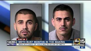 MCSO: 2 guys arrested in connection to meth bust