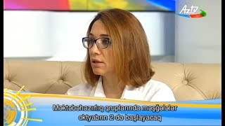 Məktəbəhazırlıq qruplarına qəbul qaydaları