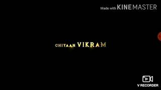 Cobra Chiyaan Vikram Official Tamil Movie Trailer