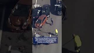 Scary dashcam video shows wrong-way crash on Route 3 in Chelmsford