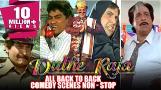 Dulhe Raja All Back To Back Comedy Scenes Non-Stop | Govinda, Kader Khan, Johnny Lever, Asrani