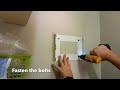 part1 solar install unboxing and mounting of a sunsynk inverter and pylontech 3.5kw battery