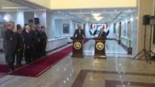 Jordan FM speaks after talks with Iraq counterpart