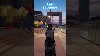 The Modern Part of Paris: La Defense #shorts #trending #viral #paris #ladefense