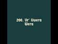 200. ur uwera wera