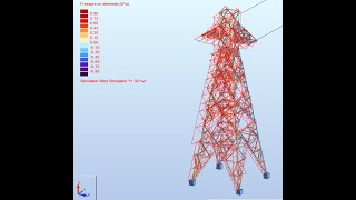 Autodesk Robot(Transmission Tower)