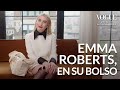 Emma Roberts ¿qué es lo que trae en su bolso?