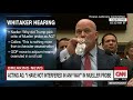 Audible gasps as Matthew Whitaker clashes with chairman