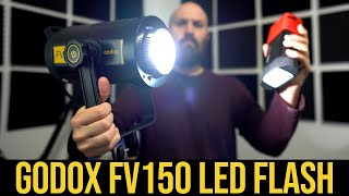 How does the New Godox FV150 LED Flash Compare to Regular Speedlights and Monolights : Photometrics