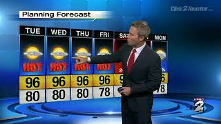 Intense Heat Continues Into The Work Week