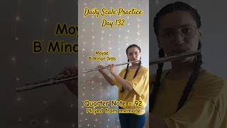 Daily Scale Practice: Day 132 #flute #flutepractice #flutescales