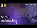 Animation on Scroll in HTML5, CSS3 and Vanilla JavaScript